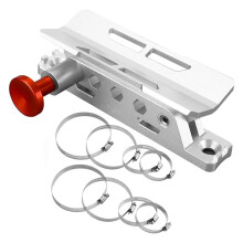 Support Universel pour Extincteur, Support de Fixation Rapide en Aluminium pour Arceau de Sécurité avec 8 Pinces