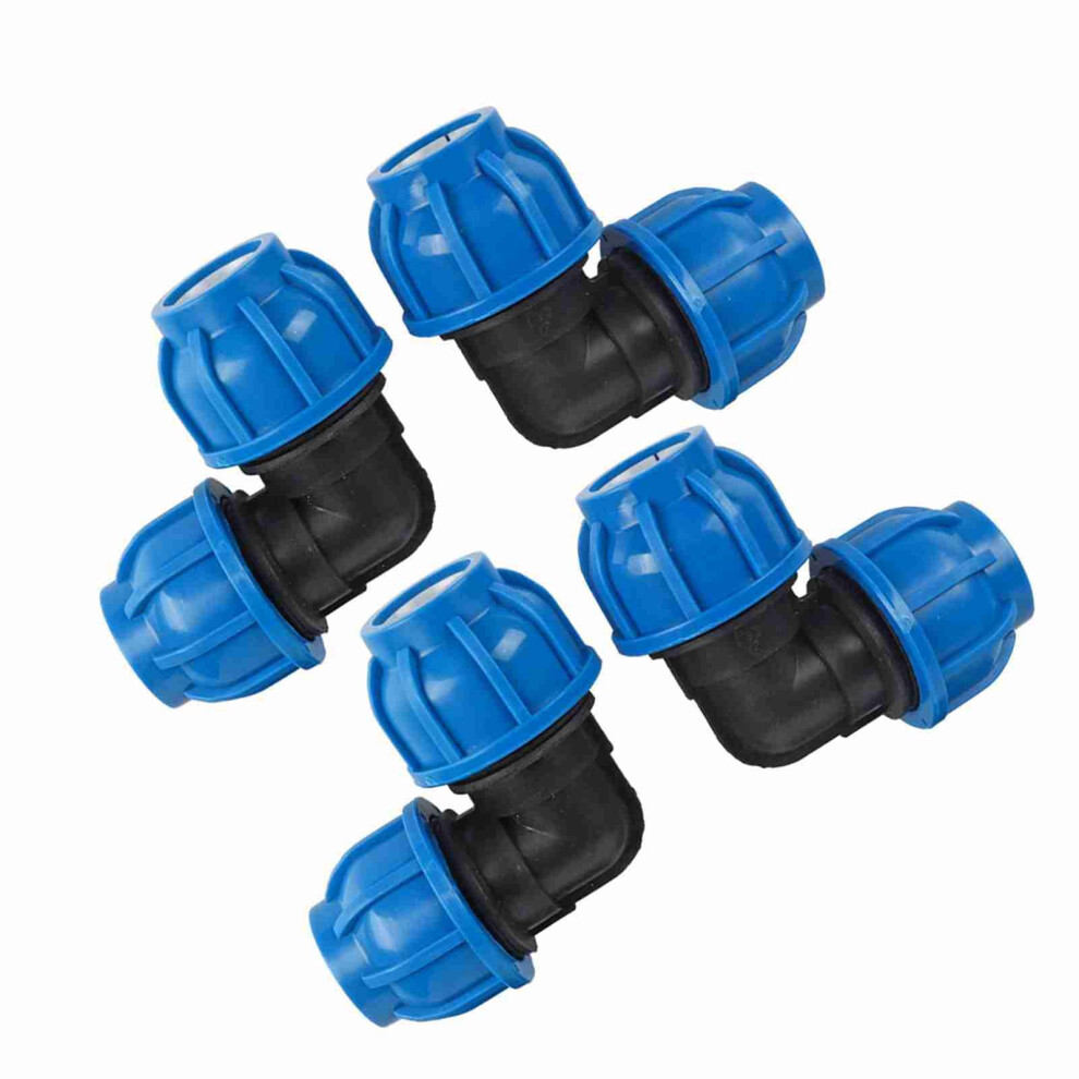 32Mm Pe Water Pipe Connector Elbow Fitting, Pressure Resistant Plastic Plumbing Joint For Ppr Pvc Systems 9330225769910