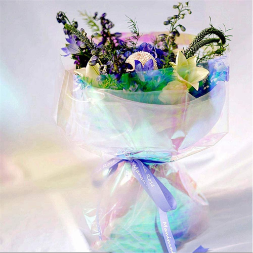 Cellofan presentpapper 57x59cm Rainbow Shine 1
