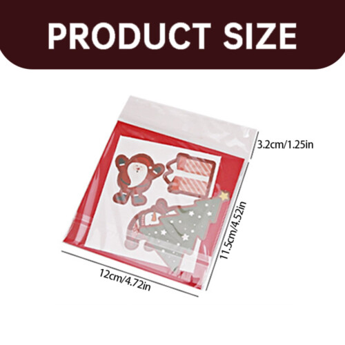 3D Pop-up julekort med konvolutter – 10x13 cm 2
