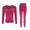 (L, Berry Pink) Dare 2B Childrens/Kids Base Layer Set 1
