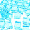 Reusable Plastic Ice Cube Squares 50 pcs 4