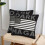 Conjunto de 2 capas de almofada AEFER Dark MAGA Trump2024 5