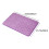 Purple Microfiber Bath Mat 40x60cm Non-Slip Absorbent 4