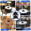 2pcs Drum Kit Foot Pad Holder Set with Cymbal Sleeve Replacement, Stable Drum Support 5