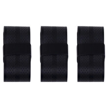 3-pack verdikte badmintonracketlijmen handdoektape-zwart
