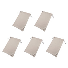 18x27cm zachte microvezel organizer tas voor-Grijs