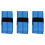 Absorberende, gedempte griptapes Zweetband Padel-blauw 1