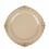 Farfurii rotunde din plastic BalsaCircle Taupe (10 buc) 2