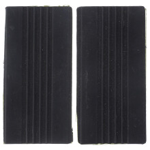Bass Drum Support Pads Pair SlipResistant Drum Foot Pads for Floor Protection and Practice