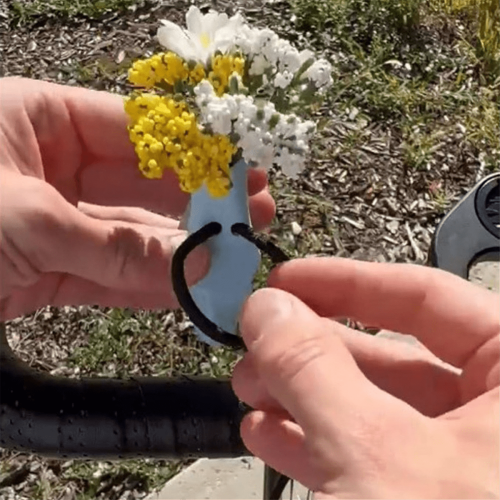 Cykelvas för styren – röd harts, 2-pack 2