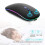 2X Wireless Mouse  5.1 Rechargeable LED Silent Mouse USB Optical Ergonomic Gaming 2.4G Wireless Backlite 4
