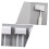 Toothbrush Holder 2pcs Wall Mounted ABS Organizer for Bathroom, Compact SpaceSaving Design 3