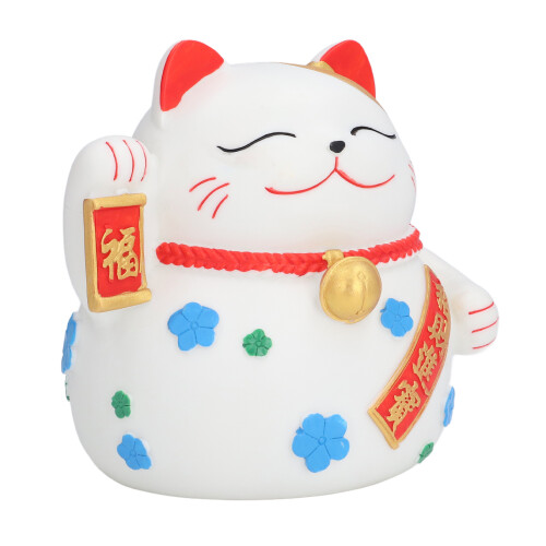 Ιαπωνική τράπεζα κερμάτων Lucky Cat, οικολογικό βινύλιο PVC, αδιάβροχο, άφθαρτο, 1