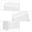 Toothbrush Holder 2pcs Wall Mounted ABS Organizer for Bathroom, Compact SpaceSaving Design 4