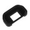 2X Black Rubber Wrapped Plastic Eyecup Eyepiece EB for   60da 6D 5DII 3