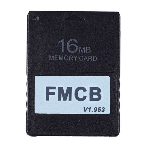 2X FMCB Free McBoot Card V1.953 per  PS2 -2 Memory Card OPL MC Boot (16MB) 1