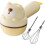 Handmixer, 3-Speed Handheld Cordless Cute Electric Whisk with 2 , Detachable Automatic Egg Beater 1