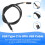 1Pcs USB 9Pin to USB Type C Cable for Computer Motherboard to USBC Secondary Screen PC LCD Screen 9Pin USB Cable Adapter 3