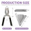 8Pcs 3" 4" 6" Piston Ring Compressor and Adjustable Piston Installation Tool Installer Removal Pliers with Wrench 3