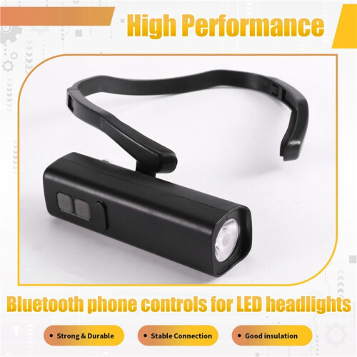Ear-Hanging Headlamp  Phone Control LED  Light with 3 Lighting Mode,Hands-Free Headlamp for Camping Running 2