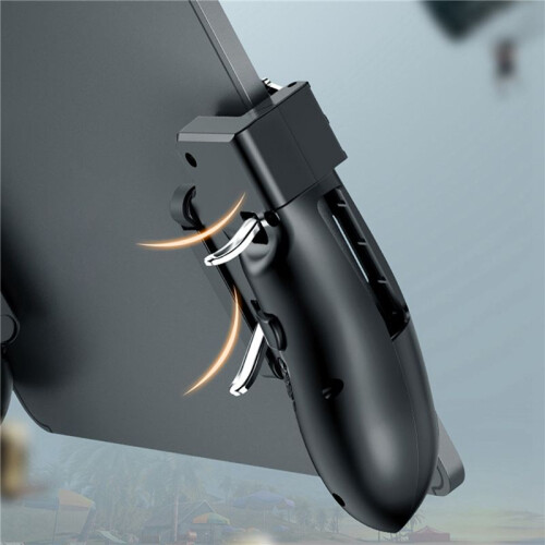 4X for PUBG Controller Six Finger Pubg Mobile Trigger Gamepad Grip L R Fire Aim Button Joystick for  Tablet 2