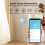 Tuya Bewegingsdetector met Houder, Slimme Lichaams-PIR-Sensor, - en Microgolfbewegingssensor, Zigbee-Versie 5