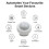 Tuya Bewegingsdetector met Houder, Slimme Lichaams-PIR-Sensor, - en Microgolfbewegingssensor, Zigbee-Versie 8