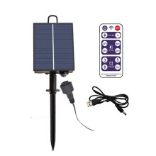 Kit de Bateria Solar com Painel de Lítio e Controle Remoto para Fita de LED 3V (Faça Você Mesmo)