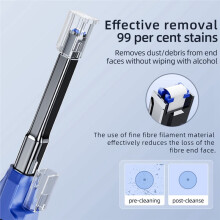 2 Stück MPO-LWL-Reinigungsstift, MPO-Steckerreiniger, Glasfaser-Reinigungswerkzeug, Glasfasersteckerreiniger B