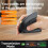 2.4GHz Wireless Vertical Ergonomic Mouse Rechargeable  Mice DPI 800/1200/1600 for Laptop PC Desktop White 7