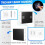 Acrylic   Display Case Wall Mounted   Holder 3 Layer Clear Display Box for 12 Balls 3