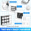 Acrylic   Display Case Wall Mounted   Holder 3 Layer Clear Display Box for 12 Balls 4