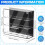 Acrylic   Display Case Wall Mounted   Holder 3 Layer Clear Display Box for 12 Balls 6
