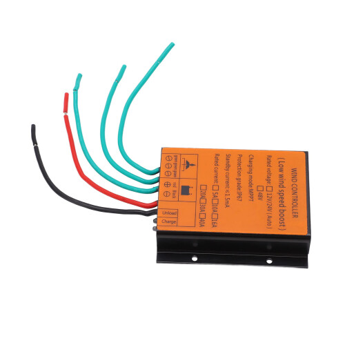Wind Charge Controller 48V 500W IP67 Waterproof with LED Display for Wind Generator System Outdoor Use