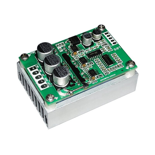 2X 500W 15A DC12-36V Brushless Hall Free Motor Driver Board Motor Foward Reverse Speed Controller Control  Module 1