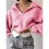 Women Long Sleeve Sweaters Oversized Stretch Fitted Pullover Sweater Ribbed Solid Color Knit Jumper Tops  S 2