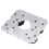 2pcs 4 Array IR LED Spot Light Infrared 4X IR LED Board for CCTV Cameras Night Vision (52mm Diameter) 5