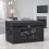Wine Glass Storage Box with Lid, Hard Shell Stemware Storage Container with 12 Dividers, Glassware Packing Box 4