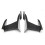 4X Universal Carbon Fiber  Car Front Bumper Lip Splitter Fins Body Canards Diffuser Spoiler for - 5