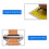 1080Pcs/18 Sheets Cable Labels Tags Cable Markers Self Adhesive Cable Labels Waterproof Tear Resistant Wire Labels 5