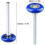 24 Pack 1.8 Inch Nylon Sealed Garage Door Rollers, Quiet/Durable and High Load, High Performance Bearing, 7