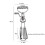 2X Hand Crank Egg Beaters,Handheld Double  Stainless Steel Rotary Hand Whip Whisk 7