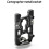 2X Cartographer IDM Scanner Leveling Sensor CNC Metal Bracket för VORON 2.4/Trident 3D Printer Beacon 6061Aluminium 2