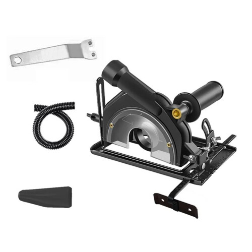 2X Convertidor de Amoladora Angular Manual A Soporte de Base de Corte, Ranurado de Profundidad de 0 A 40 mm, Herramientas para Amoladora Angular de 2
