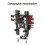 2X Cartographer IDM Scanner Leveling Sensor CNC Metal Bracket för VORON 2.4/Trident 3D Printer Beacon 6061Aluminium 10