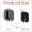 Refrigerator Lock, Combination Lock for Refrigerator Cabinets, Drawers, Heavy Duty Fridge Lock, Safety Lock 4 Pack 6