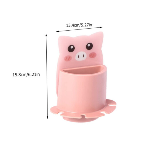 Toothbrush Holder, EasyPeel SelfAdhesive Bathroom Wall Organizer, DoorMounted SpaceSaving Rack 1
