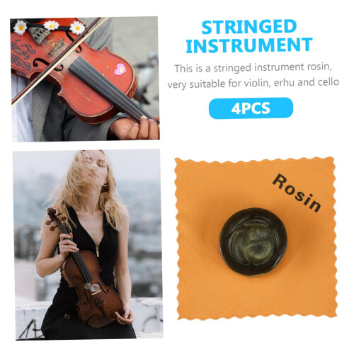 Natural Cello Rosin with Strong Adhesion, Enhanced Bow Grip, Eco Material, Beginner Friendly 1