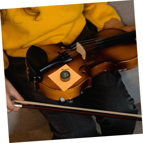 Natural Cello Rosin with Strong Adhesion, Enhanced Bow Grip, Eco Material, Beginner Friendly 2